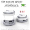 thumbnail image 4 of Electric Portable Bidet Sprayer Rechargeable (hold water below 60°C (140°F) with Light,1000mAh 1L Handheld Personal Bidet for Camping,Disability,Hospitals,Old People,Children,Hiking, 4 of 8