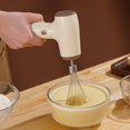 thumbnail image 2 of Binwennn Automatic Hand Copper Bowls for Kitchen Double Stick Efficient Whipping! Five Speed Variable Speed Wireless Whisk Home Rechargeable Whipped Baking Machine, 2 of 5
