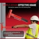 thumbnail image 5 of Long Handle Hinge Bender Wrench for .134 Gauge Commercial Door, 5 of 5
