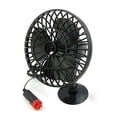 thumbnail image 2 of Hesroicy 12V 12W 4inch Powered Truck Car Vehicle Accessory Summer Cooling Air Mini Fan, 2 of 6