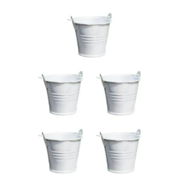 Advancent Cubo de almacenamiento de Metal, caja de regalo de cosméticos para dulces, cubos de fiesta, soporte organizador de hojalata, de hogar, Type2 NO2