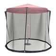 thumbnail image 1 of 8.2-9.8ft Umbrella Screen Adjustable Umbrella Mesh Netting for Outdoor Patio, 1 of 8