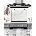 thumbnail image 4 of Large Induction Cooktop Protector Mat White Golden Marble Stove Top Covers for Electric Stove, Modern Abstract Art Elegant Decorative Stove Burner Cover Mats, Glass Top Stove Cover, 4 of 7