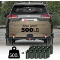 60x20x6 Hitch Cargo Carrier for 2 Inch Receiver, 500LB Capacity Hitch