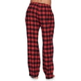 thumbnail image 3 of Ashford & Brooks Mens Super Soft Flannel Plaid Pajama Sleep Pants, 3 of 6