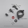 thumbnail image 2 of Portable bidet sprayer, toilet faucet, stainless steel, cold water bath, spray set, 2 of 5