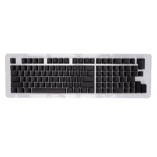 Clavier Keycaps 114 Clé PBT OEM Hauteur Deux Couleurs Lumière d'Injection Transmettant Clavier Mécanique KeycapMini Noir