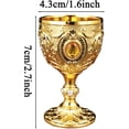 thumbnail image 6 of Rhinestone-Stem Whiskey Glasses Set (30ml) - Decorative Shot Glasses for Tequila, Vodka, Brandy & Cocktails, Elegant Barware for Parties, Weddings & Home Use(1Pcs,C), 6 of 9