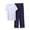Clear, variant on Cute Pajama Sets 2 Piece Casual Crewneck Short Sleeve Sleepwear with Loose Pants Solid Lightweight Loungewear Summer Comfortable Matching Set