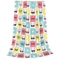 thumbnail image 2 of Vsdgher Cute French Bulldog Ultra-Soft Micro flannel Blanket Throw Blankets for Couch Sofa, Bed (4 sizes)-40"x30", 2 of 7