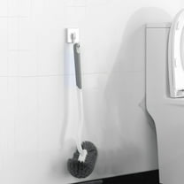 Fmlxio Toilet Brush And Holder Set Toilet Bowl Brush And with 2 Type Capability Brush Rubber Brush Slit Brush Toilet Bowl Brush Clean Every Corner of The Toilet on Clearance