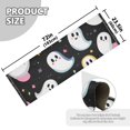 thumbnail image 5 of Yayeee Runner Rug for Bedroom 2'x6' Machine Washable Hallway Non Slip Mat, White Halloween Ghost, 5 of 8