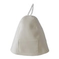 thumbnail image 2 of Sombrero de baño Soledad gorro de sauna Unisex Blanco, 2 of 8