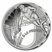 MONNAIE DE PARIS 2024 France 10 Silver Paris 2024 Olympics: Pole Vault