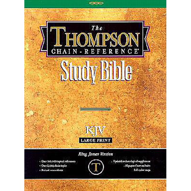 Thompson ChainReference BibleKJVLarge Print