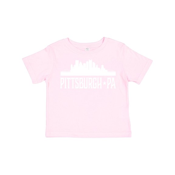 Inktastic Pittsburgh Pennsylvania Skyline PA Cities Boys or Girls Toddler T-Shirt