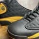 thumbnail image 3 of Ni - ke Air Jordan 13 Retro B-Grade Melo Class of 2002 Size 12 414571-035 Black Yellow, 3 of 5
