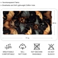 thumbnail image 2 of Halloween Bat Chiffon Hair Scarf for Women, Lightweight Breathable Silk Scarf, 180*73 inches, Head Wrap for Summer and Fall Fashion, 2 of 6