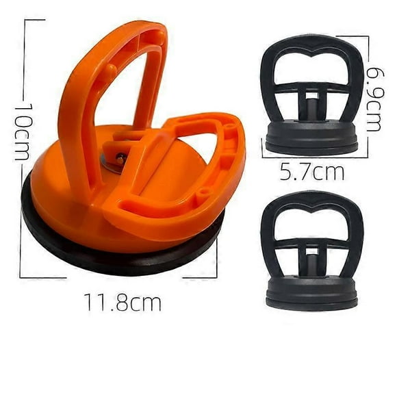 3 pieces glass suction cup puller, powerful glass handle lifter for tile, mirror, granite lifting and object moving
