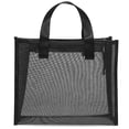 thumbnail image 1 of unbranded Bolsa De Nylon Con Malla Para Maquillaje Con Cierre Y Asa Visible Para Uso Diario Color Negro, 1 of 7