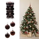 thumbnail image 4 of Bolas colgantes, decoración de árboles de Navidad, inastillables para decoración de bodas al aire libre Gloria bolas colgantes, 4 of 9