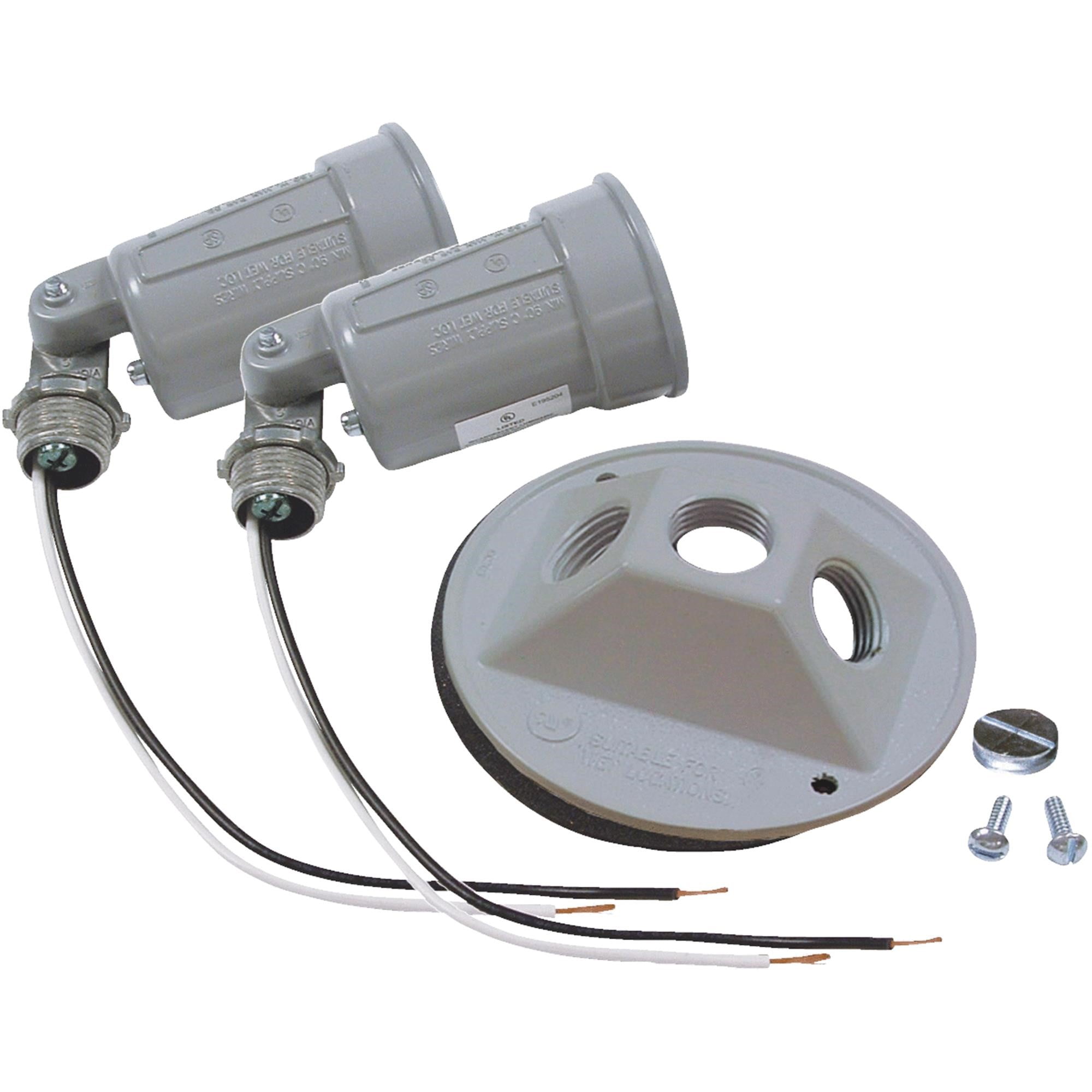 Do it Weatherproof Outdoor Lampholder With Cover