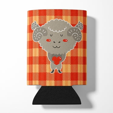 Ram with a Heart Can or Bottle Hugger