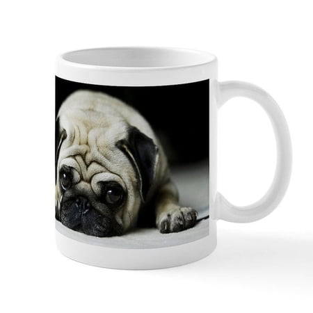 CafePress - Pug Mugs - 11 oz Ceramic Mug - Novelty Coffee Tea Cup