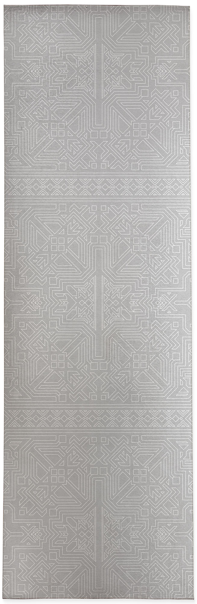 Sultanate Light Grey Kitchen Mat by Kavka Designs