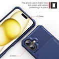 thumbnail image 4 of Feishell for iPhone 16 Plus Wallet Case, with ID&Credit Card Holder Slots Pockets Wallet Back Cover Stand Flip Folio Leather Magnetic Absorption Cover For  iPhone 16 Plus,
Darkblue, 4 of 7