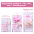 thumbnail image 3 of Miangastore valentine candy bag Mesh Drawstring Bags Pink Storage Weddings 100Set, 3 of 8