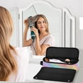 thumbnail image 5 of Hair Tools Travel Bag Heat-Resistant Curling Iron Organizer Bag with Detachable Heatproof Mat Travel Storage Case Pastel Rainbow Tie-dye, 5 of 8