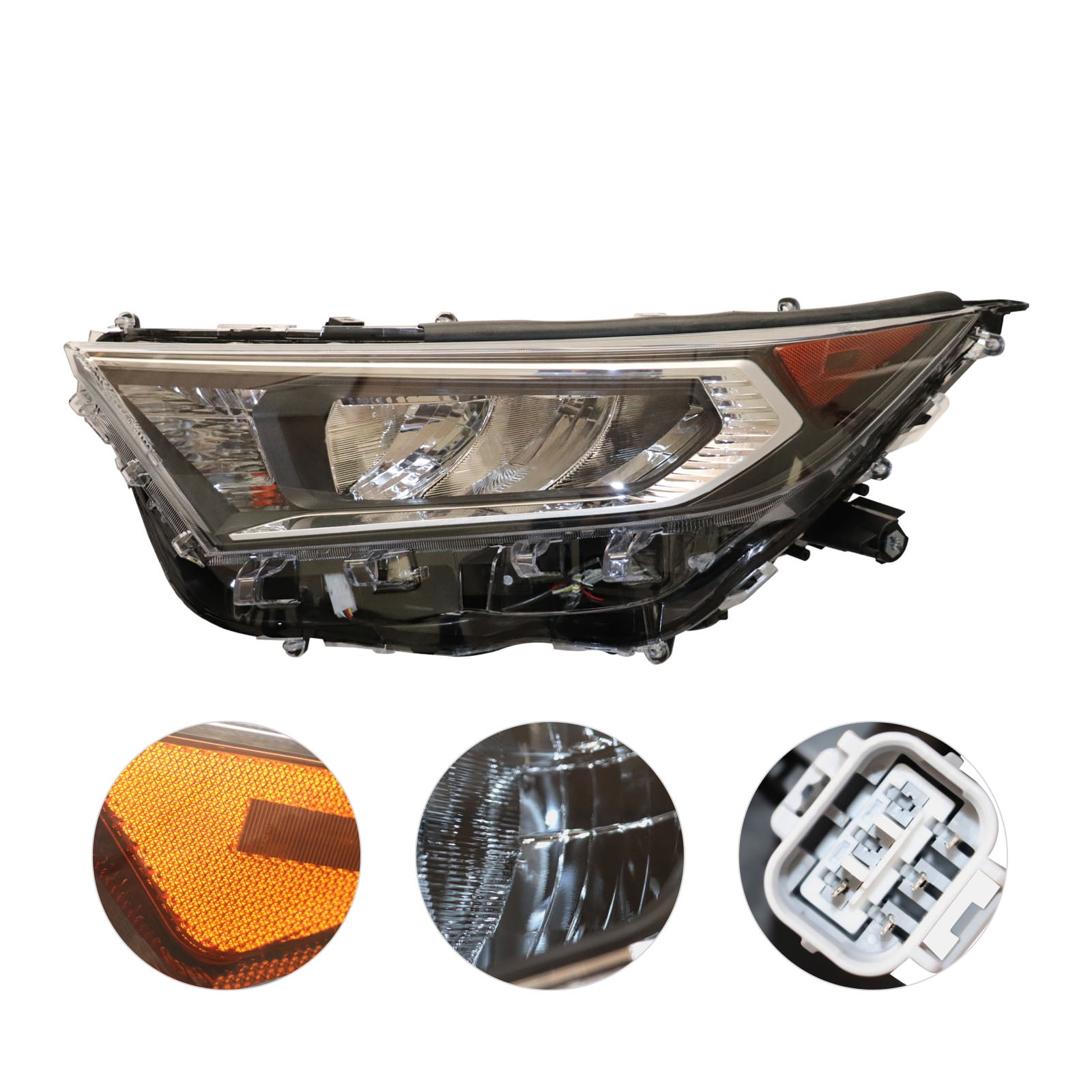 DENEST For 20192022 Toyota RAV4 Headlights Headlamps Assembly