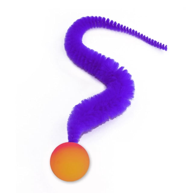 Bounce ball Caterpillar jump ball - Interactive Cat Toy with Teasing Stick