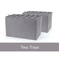 thumbnail image 4 of Covermates Keepsakes - Adjustable Zip-Top Storage Box - Configurable FlexGrid Compartments - Heavy Duty Polyester- Reinforced Handles - Stackable Design - Indoor Storage, Beige Heather, 4 of 8