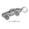 STERLING SILVER THREE DIMENSIONAL CAR CHARM WITH MOVING WHEELS