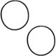 thumbnail image 2 of HASMX 2-Pack 9892 Pressure Cooker Gasket for Mirro M-0296 M-0436 M-0498 M-0536 M-0596 M-0598 M-0646 M-1952 M-1956 Models, Replacement 4, 6 and 8 QT Models, Replaces Part Numbers S-9892 S9892, 2 of 3