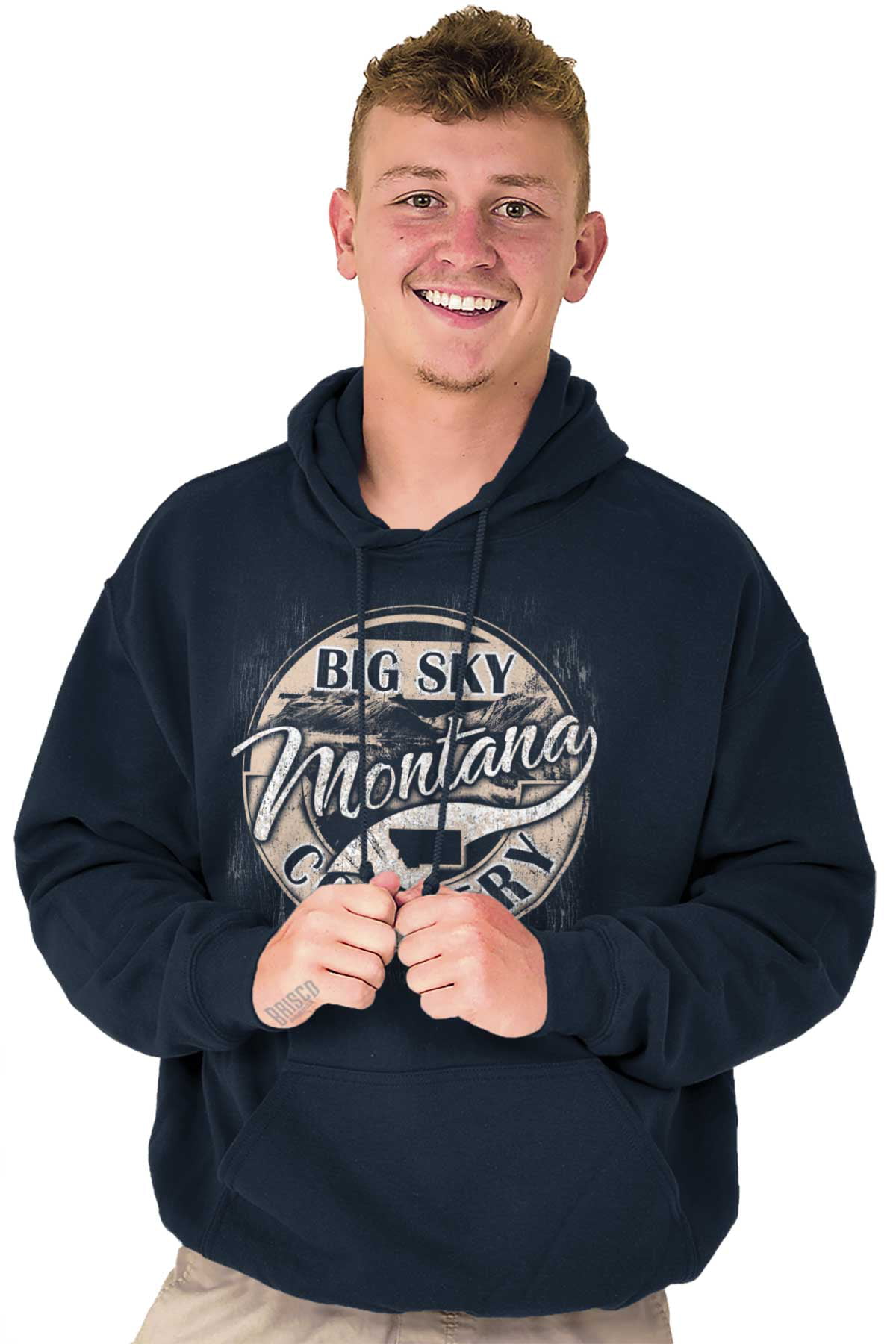 Montana Big Sky Country Mountain State MT Crewneck Sweatshirt 