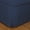 Navy, variant on Luxury Hotel Microfiber Tailored Style Bed Skirt with Classic 14 Inch Drop Length, Twin XL, Navy