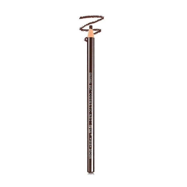6-Piece Waterproof Eyebrow Pencil Set For Natural Brows With Spoolie Brush And Refillable Automatic Twist Design