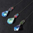 thumbnail image 4 of Prismas de cristal Vhermosa Suncatcher Flower Cats Colgante Adorno de ventana Paquete de 3, 4 of 5