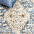 thumbnail image 6 of SAFAVIEH Rosewood Zander Medallion Area Rug, Ivory/Blue, 9' x 12', 6 of 10