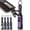 Purple, variant on 4-in-1 Smart Digital Display Keychain, 65W Multi Fast Charging Cord with LED Display for Phone, Tablet, Laptop
