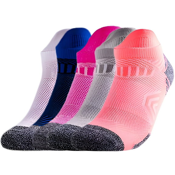 TELOLY 5Pairs Mens Socks9-13Mens Ankle Socks Size 9-11 Men's Socks ,Colormixing1