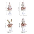 thumbnail image 3 of Mini Muñeco De Navidad Colgante Colgante Papá Noel Muñeco De Nieve Muñeco De Alce Colgante Para Dormitorio Y Sala De Estar Yuarrent HA042027-03, 3 of 6
