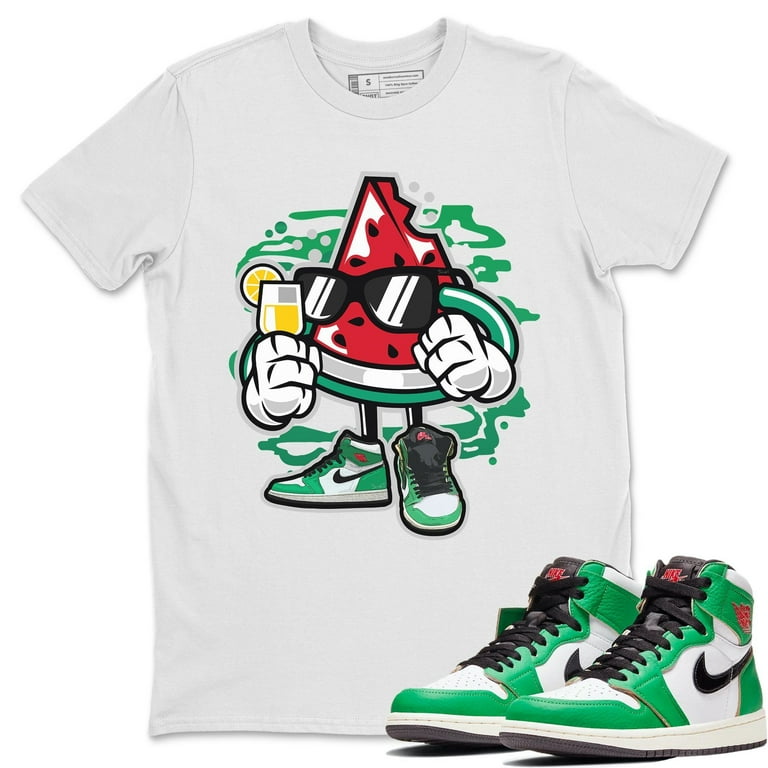 Stay Fresh T Shirt Jordan 1 Lucky Green Match Outfits AJ1 Shoe