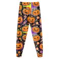 thumbnail image 6 of 3-4 Years Kids' Sibling Matching Halloween And Holiday Pajama Sets Fall Winter Loungewear Set, 6 of 9