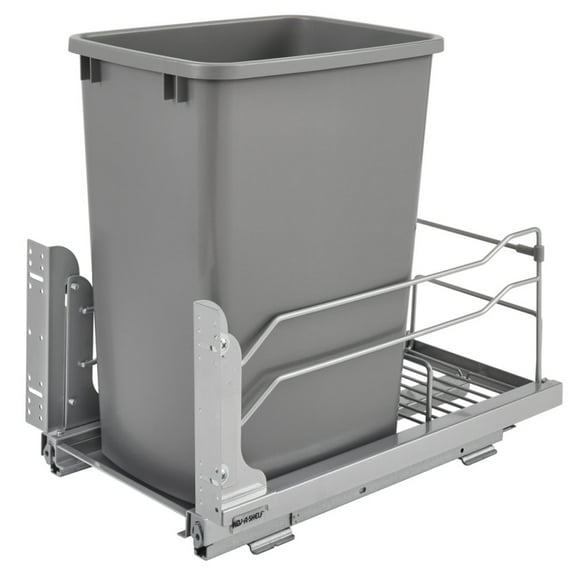 Rev-A-Shelf 53WC-1535SCDM-117 35 Quart Pullout Waste Container Trashcan