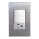 thumbnail image 1 of KIT DE 2 PLACAS Sanelec 2 APAGADORES 1 CONTACTO GRIS Córdoba 4637, 1 of 5