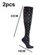 thumbnail image 2 of Calcetines deportivos Calcetines de compresión para mujeres y hombres Medias hasta la rodilla, 2 of 5